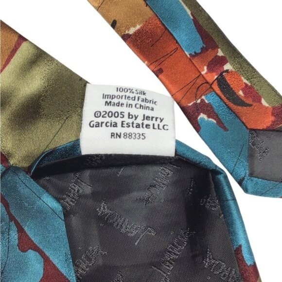 J. Garcia Limited Edition Overlooking the Desert, Collection 41, Silk Necktie - Picture 5 of 5